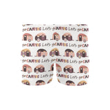 Camper Van Pattern Print Design 01 Men's Swimming Trunks