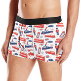 British Pattern Print Design 03 Men's All Over Print Boxer Briefs Men's Underwear