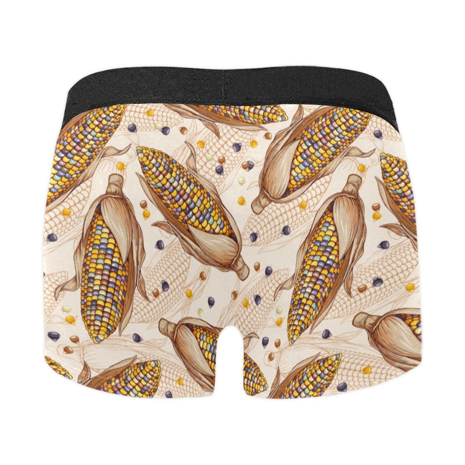 Corn Pattern Print Design 03 Men's All Over Print Boxer Briefs Men's Underwear