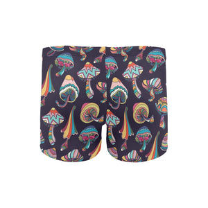 Colorful mushroom pattern Men's Swimming Trunks