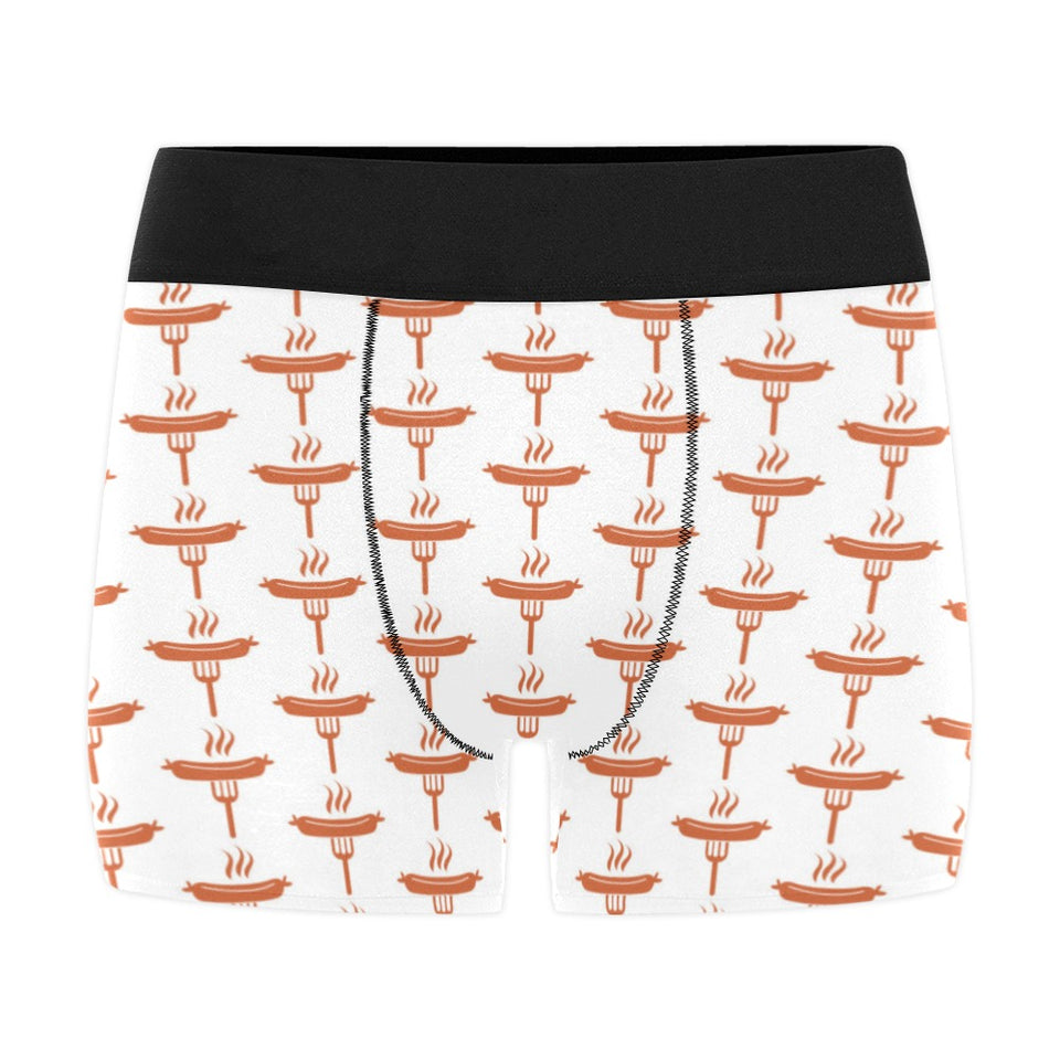 Sausage Pattern Print Design 05 Men's All Over Print Boxer Briefs Men's Underwear