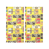 Camera Pattern Print Design 02 Gauze Curtain