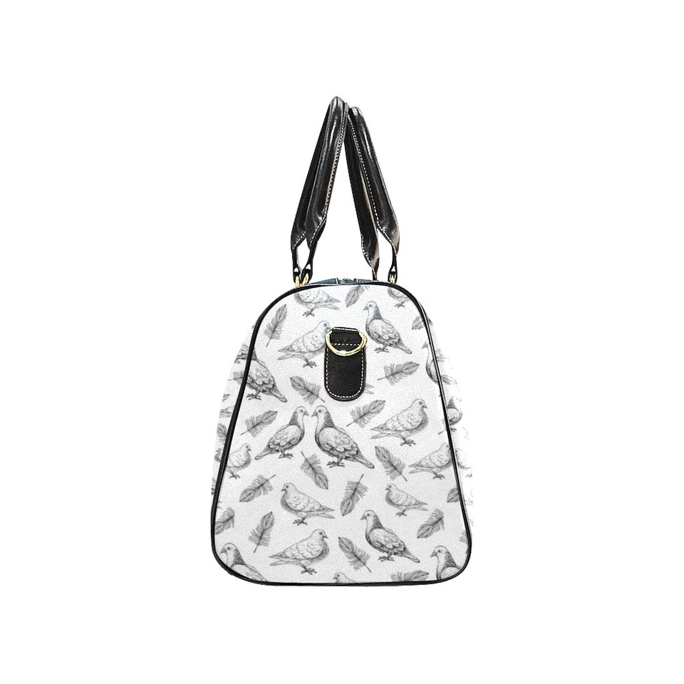 Pigeon Pattern Print Design 05 Travel Bag