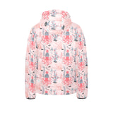 Octopus winter hat garland Fish candy Seaweed Cora Kids' Boys' Girls' Padded Hooded Jacket