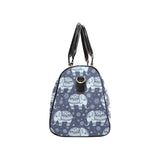 Elephant tribal design pattern Travel Bag