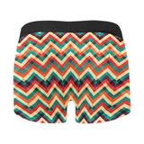 zigzag  chevron colorful pattern Men's All Over Print Boxer Briefs Men's Underwear