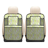 Tennis Pattern Print Design 01 Car Seat Back Organizer