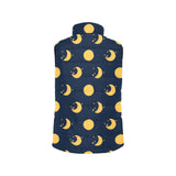 Moon star pattern Women's Padded Vest