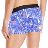 white bengal tigers pattern Men's All Over Print Boxer Briefs Men's Underwear