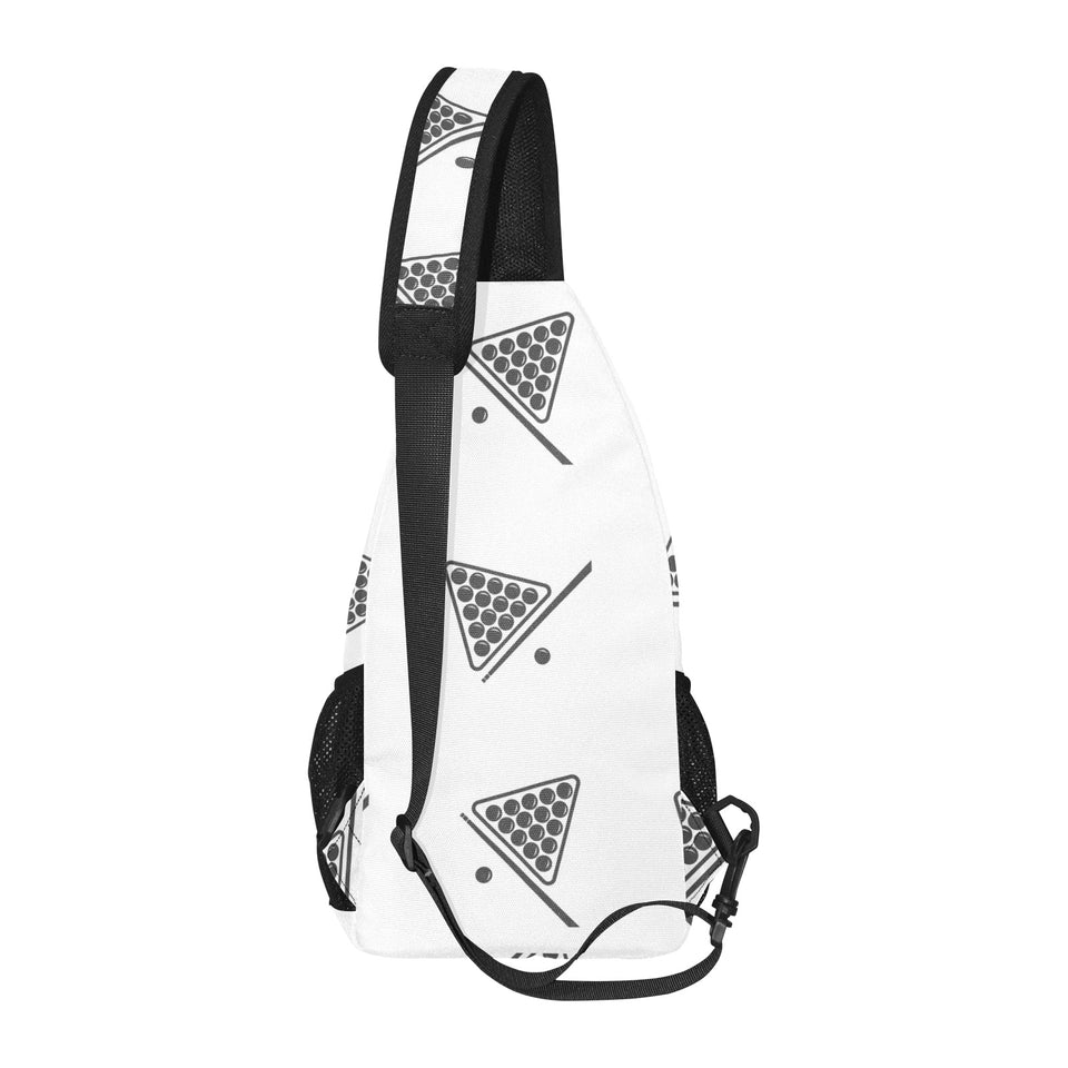 Billiard Ball Pattern Print Design 03 All Over Print Chest Bag