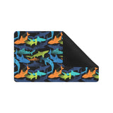 Colorful shark Doormat