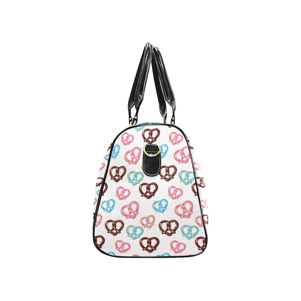 Pretzels Pattern Print Design 04 Travel Bag