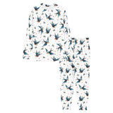 Swallow Pattern Print Design 04 Men's All Over Print Pajama