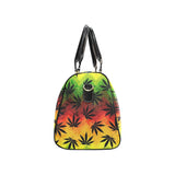 Canabis Marijuana Weed Pattern Print Design 03 Travel Bag