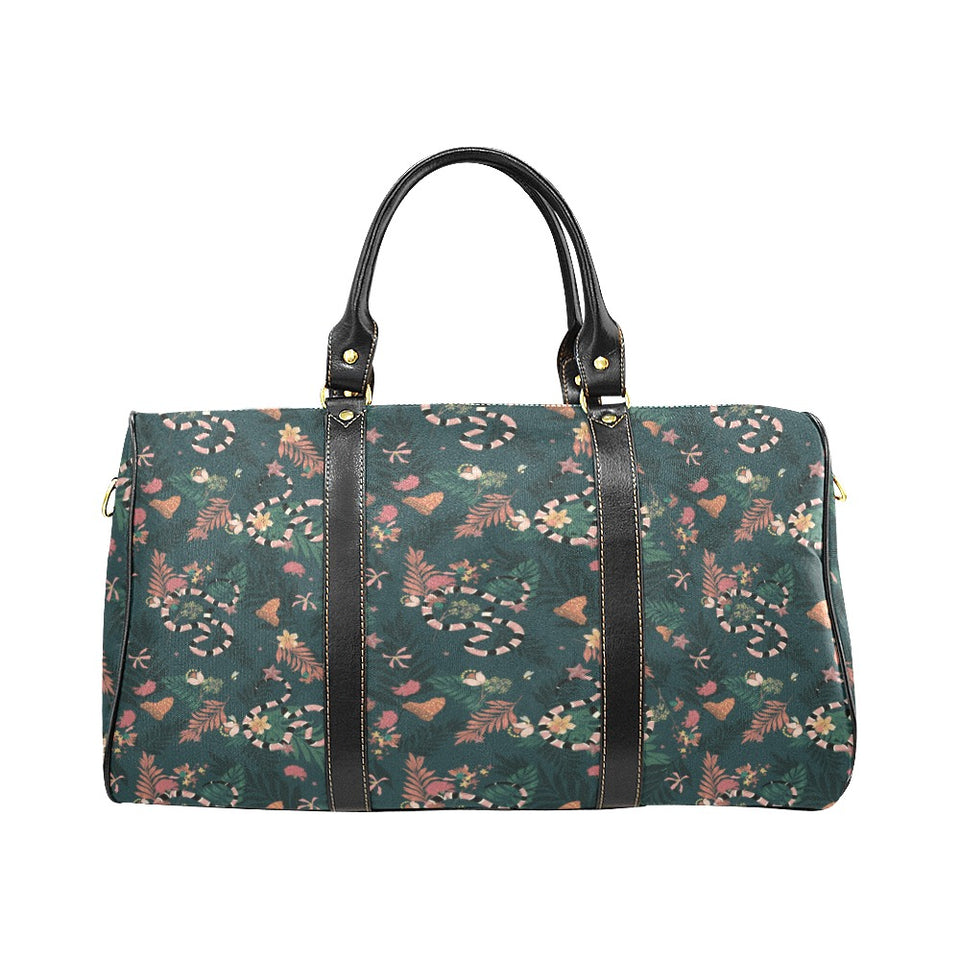 Snake forest pattern Travel Bag