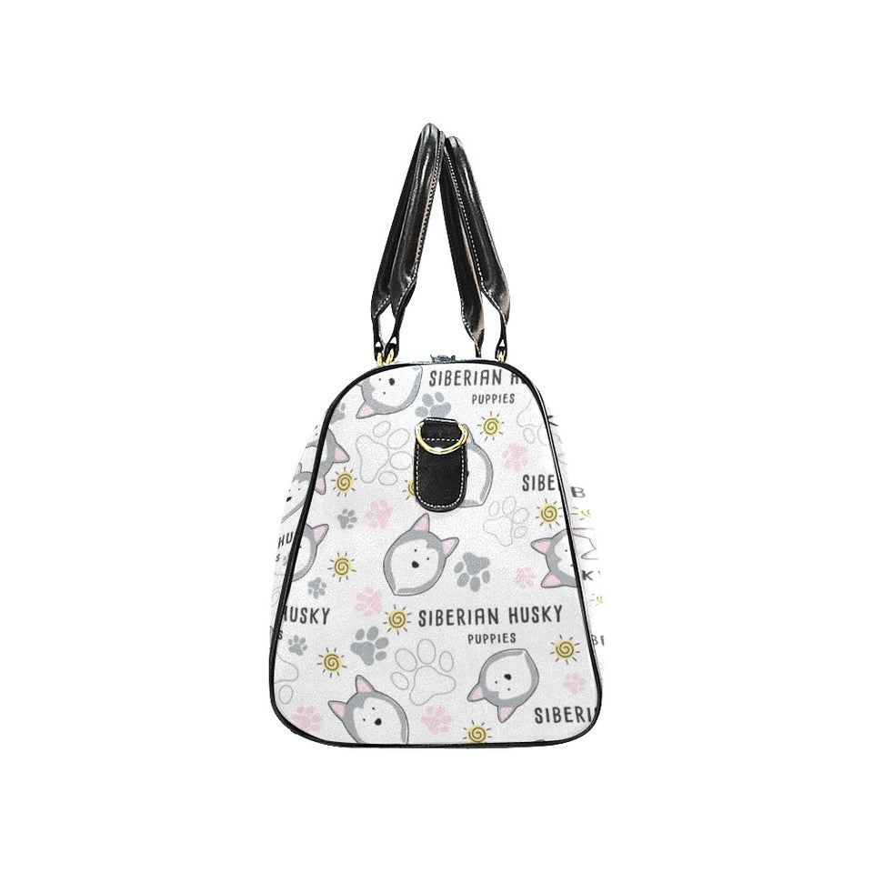 Siberian Husky design pattern Travel Bag