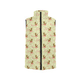 Yorkshire Terrier Pattern Print Design 01 Men's Padded Vest