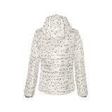 Clown Fish Pattern Print Design 05 Women's Padded Hooded Jacket