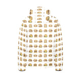 Hamburger Pattern Print Design 02 Kids' Boys' Girls' Padded Hooded Jacket