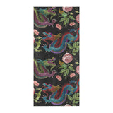 Dragons flower pattern Beach Towel