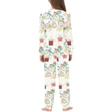Bicycle Pattern Print Design 05 Kids' Boys' Girls' All Over Print Pajama Set