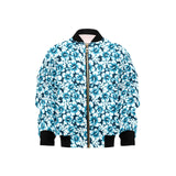 Hibiscus Pattern Print Design 04 Kids' Boys' Girls' Bomber Jacket