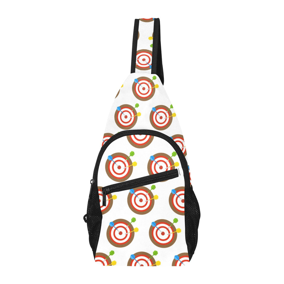 Darts Pattern Print Design 04 All Over Print Chest Bag