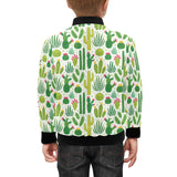 Cactus pattern copy Kids' Boys' Girls' Bomber Jacket