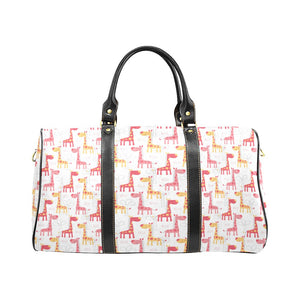 Giraffe Pattern Print Design 03 Travel Bag