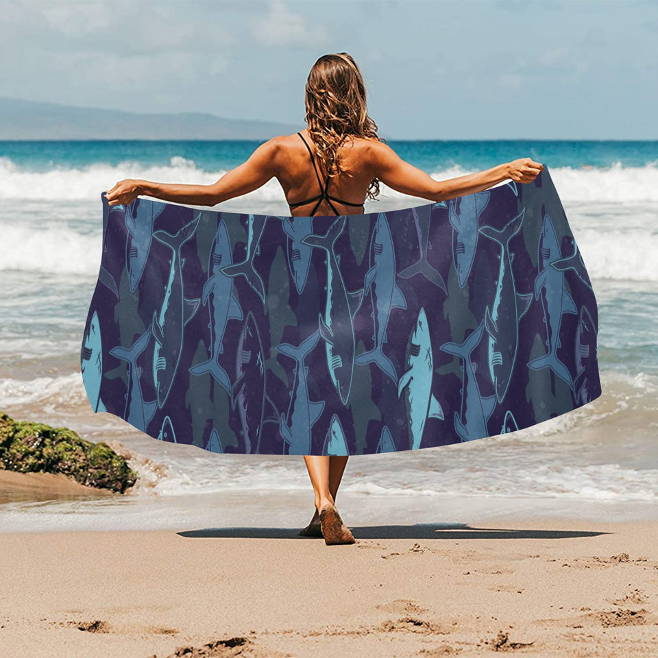 Shark pattern Beach Towel