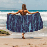 Shark pattern Beach Towel