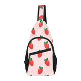 Strawberry beautiful pattern All Over Print Chest Bag