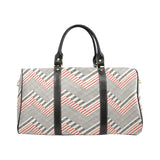 zigzag chevron striped pattern Travel Bag