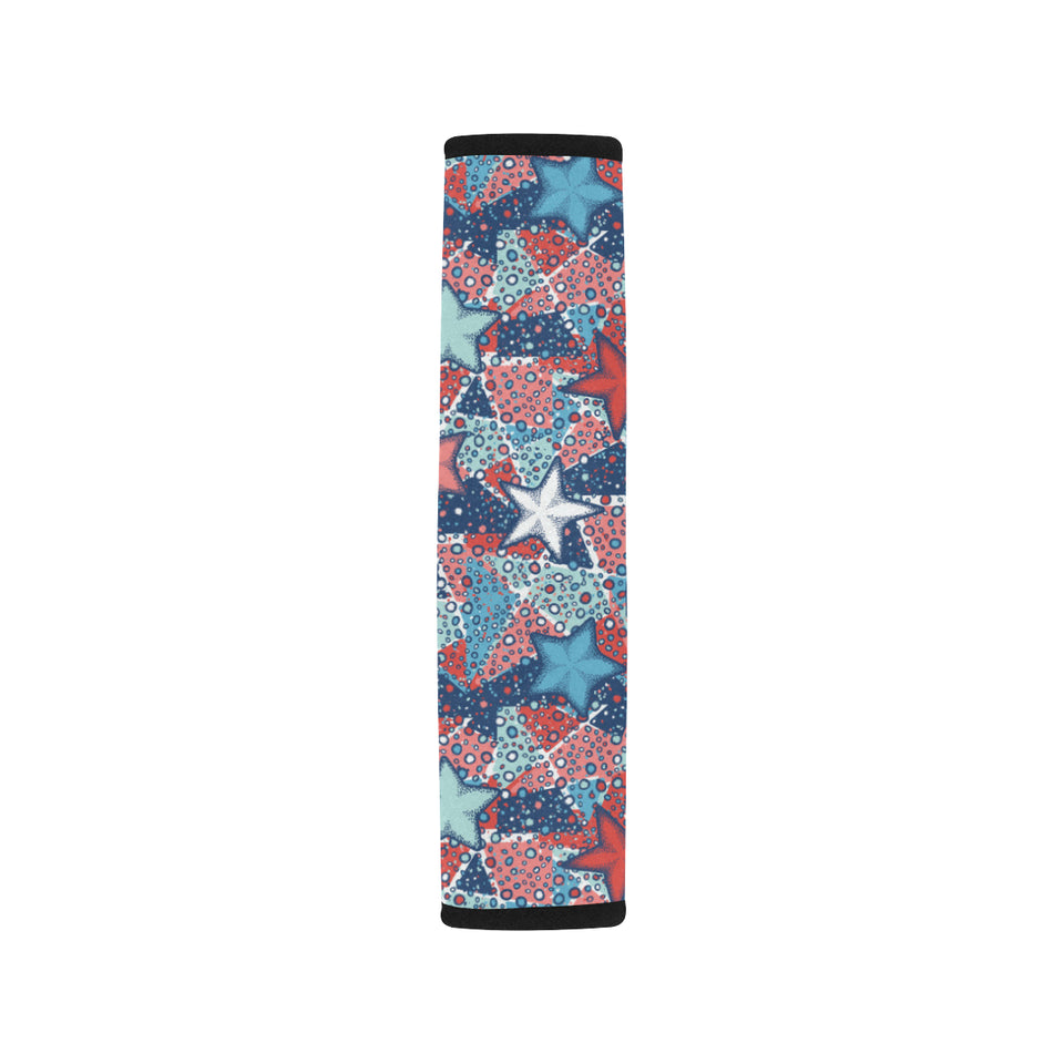 Hand drawn colorful starfish Car Seat Belt Cover