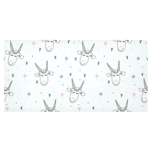 Cute goat design pattern Tablecloth