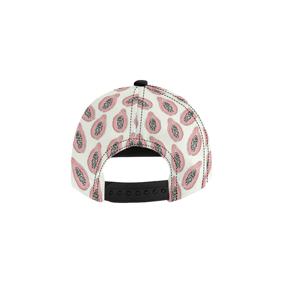 papaya pattern All Over Print Snapback Cap