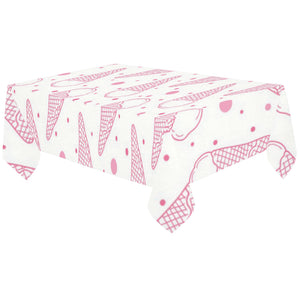 Hand drawn ice cream pattern Tablecloth