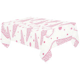 Hand drawn ice cream pattern Tablecloth