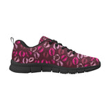 Lips Pattern Print Design 03 Women's Sneaker Shoes