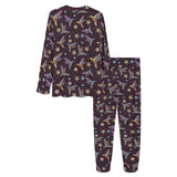 Hummingbird Pattern Print Design 04 Women's All Over Print Pajama Set