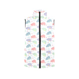 Hippopotamus Pattern Print Design 03 Men's Padded Vest