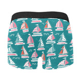 Cute sailboat pattern Men's All Over Print Boxer Briefs Men's Underwear
