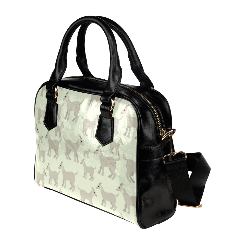 Little young goat pattern Shoulder Handbag