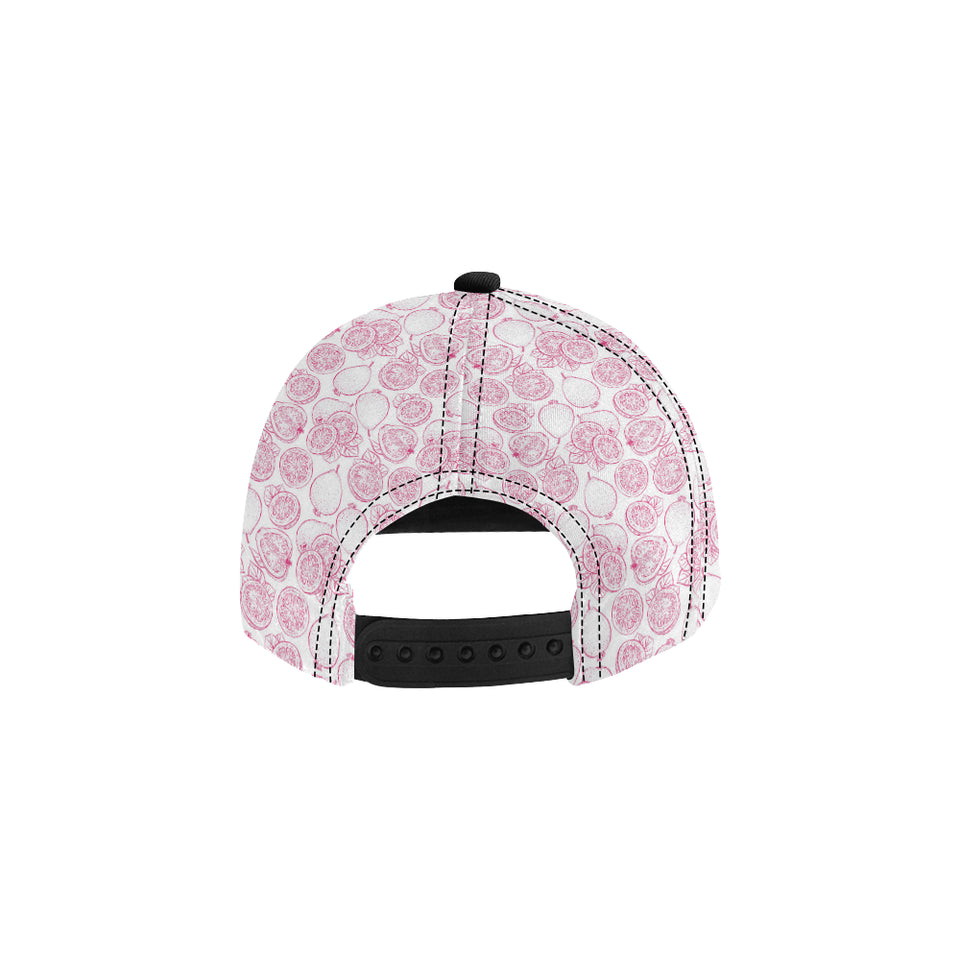 Sketch guava pattern All Over Print Snapback Cap