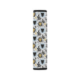 Lion Pattern Print Design 05 Car Seat Belt Cover