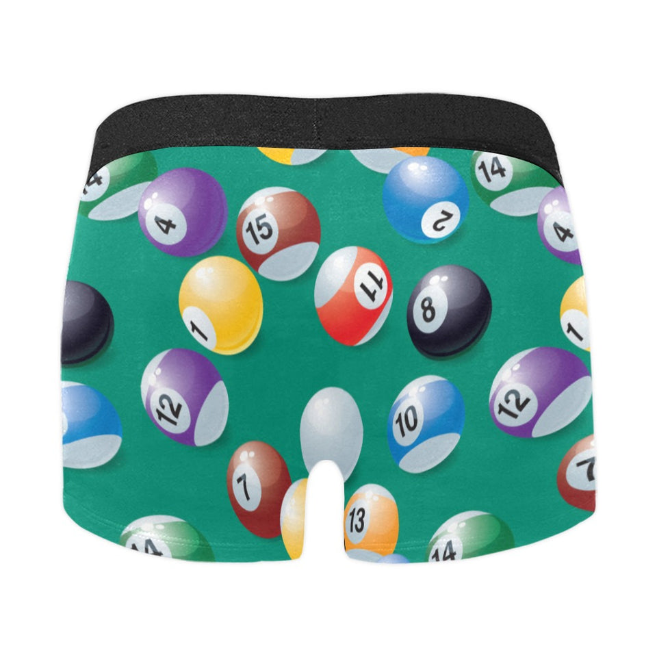 Billiard Ball Pattern Print Design 01 Men's All Over Print Boxer Briefs Men's Underwear