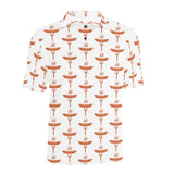 Sausage Pattern Print Design 05 Men's All Over Print Polo Shirt