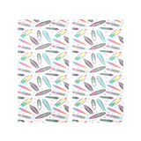 Surfboard Pattern Print Design 04 Gauze Curtain