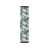 Sea turtle Polynesian Tribal design pattern Car Seat Belt Cover