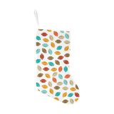 Colorful american football ball pattern Christmas Stocking